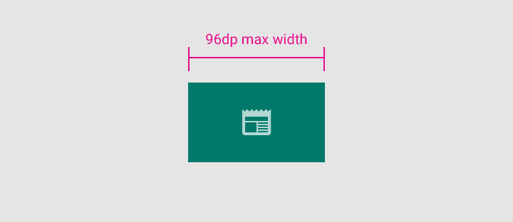 Material Design 底部导航栏不激活状态最大宽度