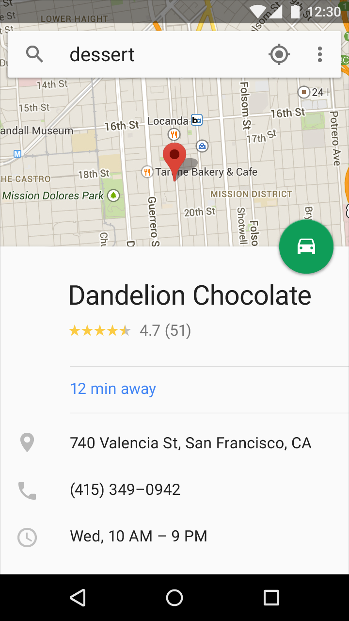 Material Design: Persistent bottom sheets in apps