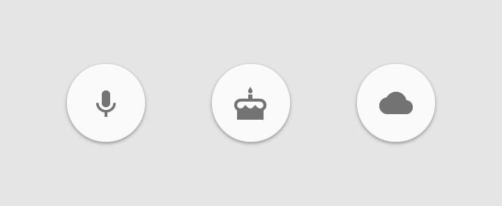 Material Design: Floating action button should remain consistent