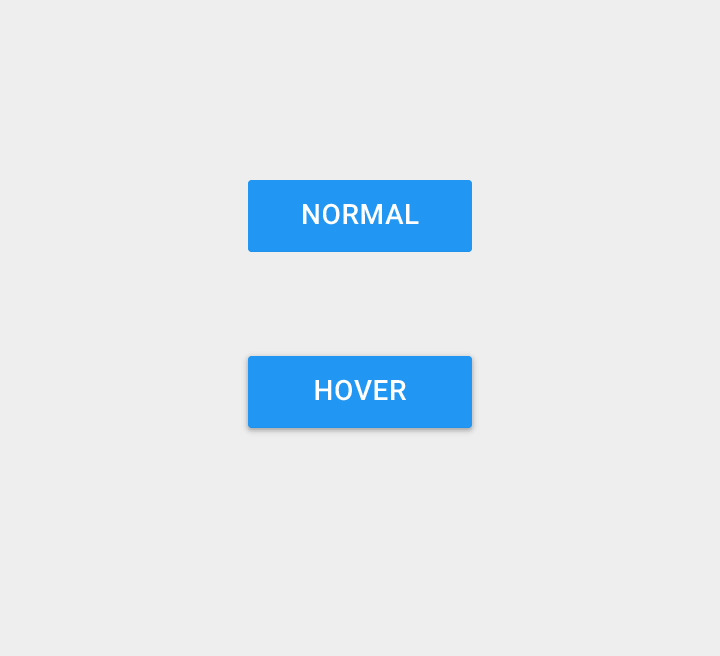 Material Design 中的按钮海拔高度