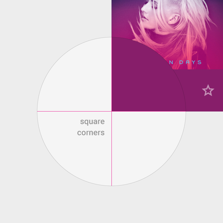 Material Design 中的错误卡片样式示例