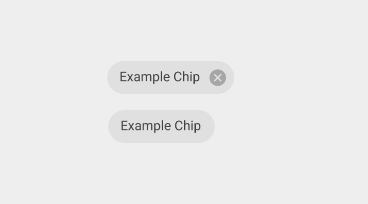 Material Design 中的文本标签