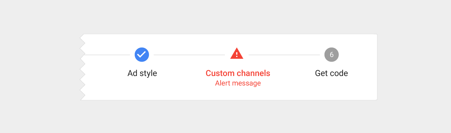 Material Design 替代标签位置的错误状态规格