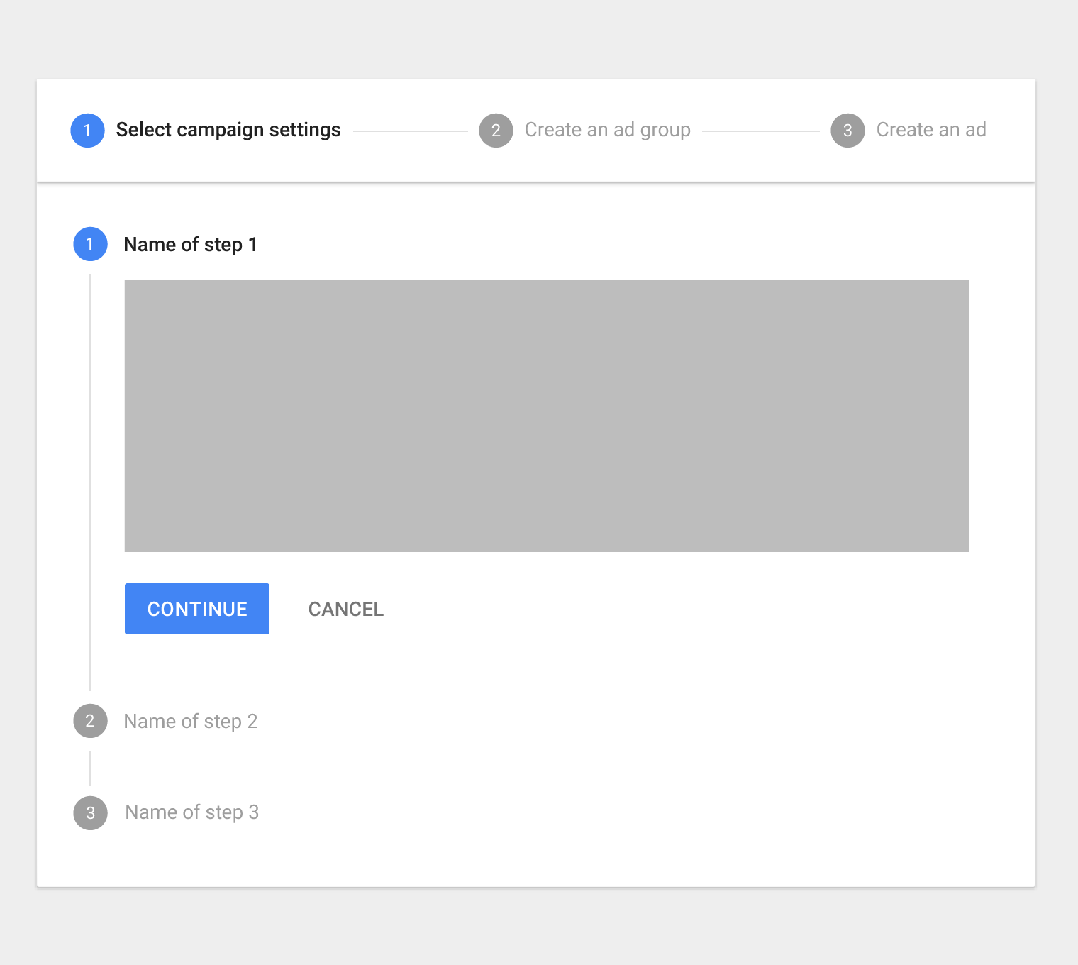 Material Design 中应避免嵌套步进器