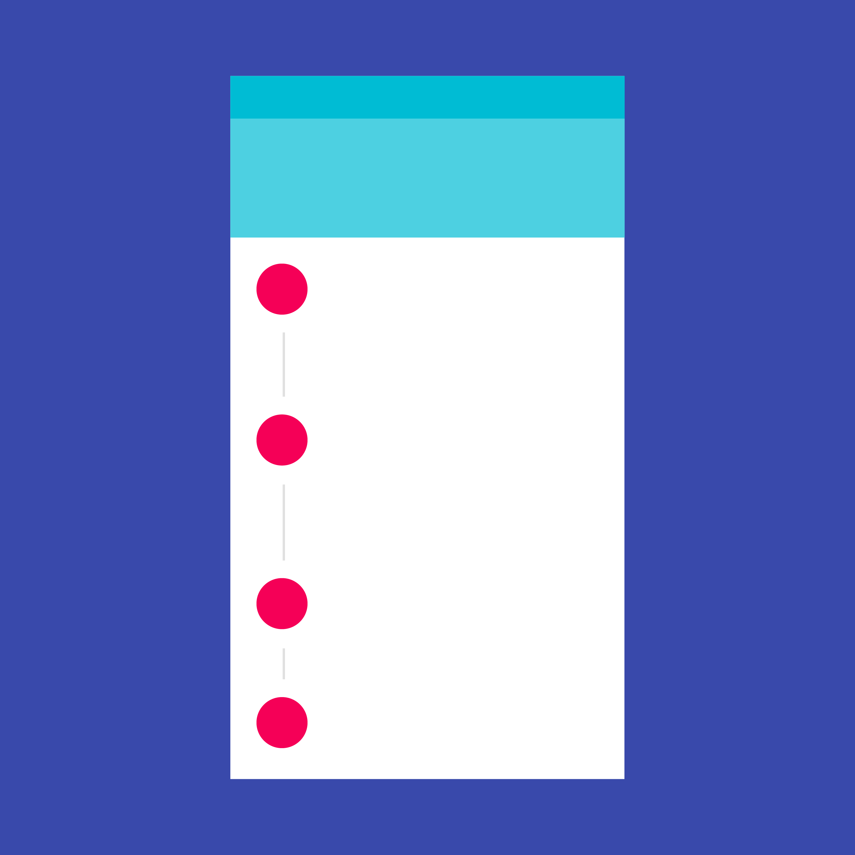 Material Design 中的步进器通过编号步骤显示进展