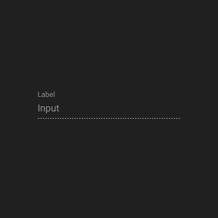 Material Design 禁用状态的暗色主题文本框