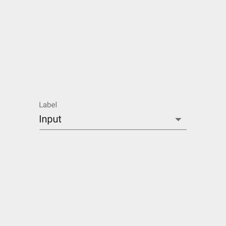 Material Design 的嵌套下拉选择组件示例