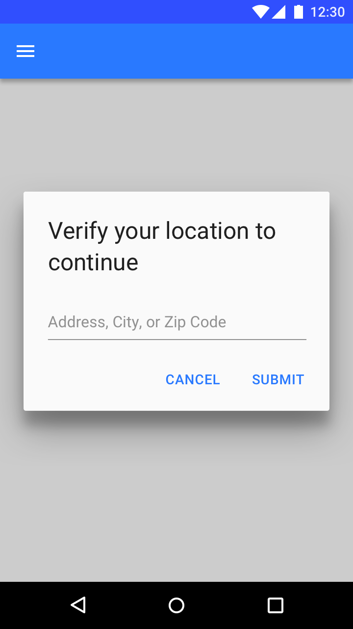 Material Design 中的标签可作为对话框标题显示