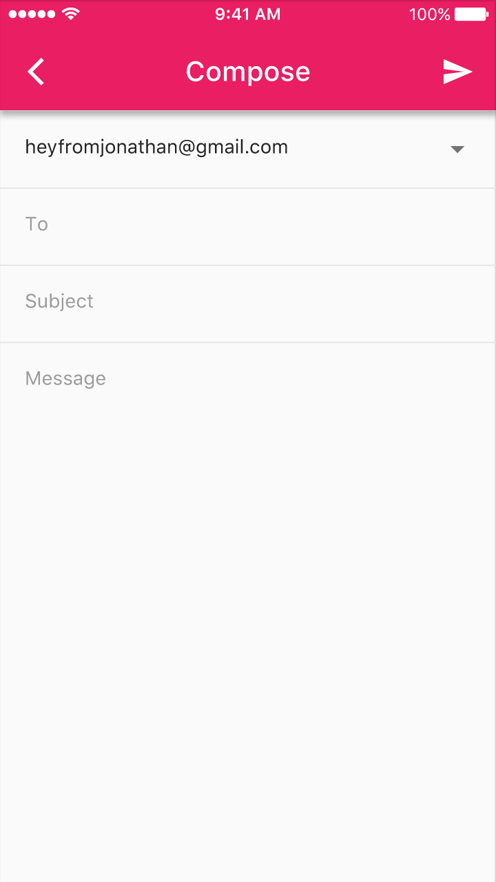 Material Design 中的全宽文本框