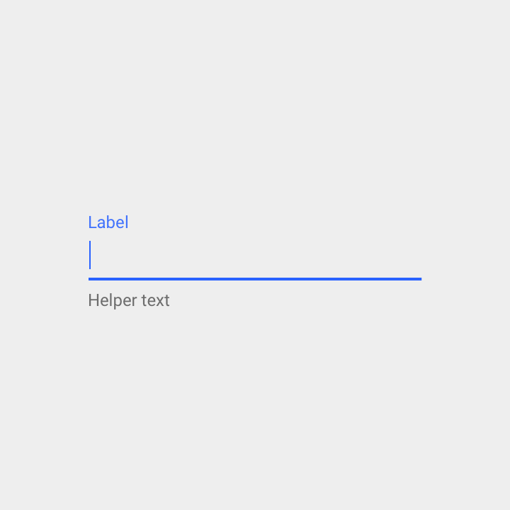 Material Design 文本框中的辅助文本提供额外信息