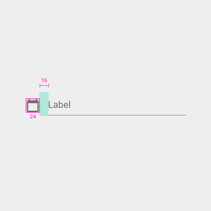 Material Design 中的图标符号