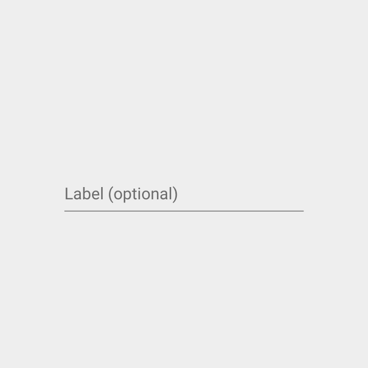 Material Design 中的可选文本提示