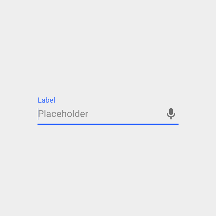 Material Design 中的语音输入功能