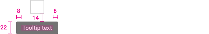 Material Design 中的光标和键盘工具提示