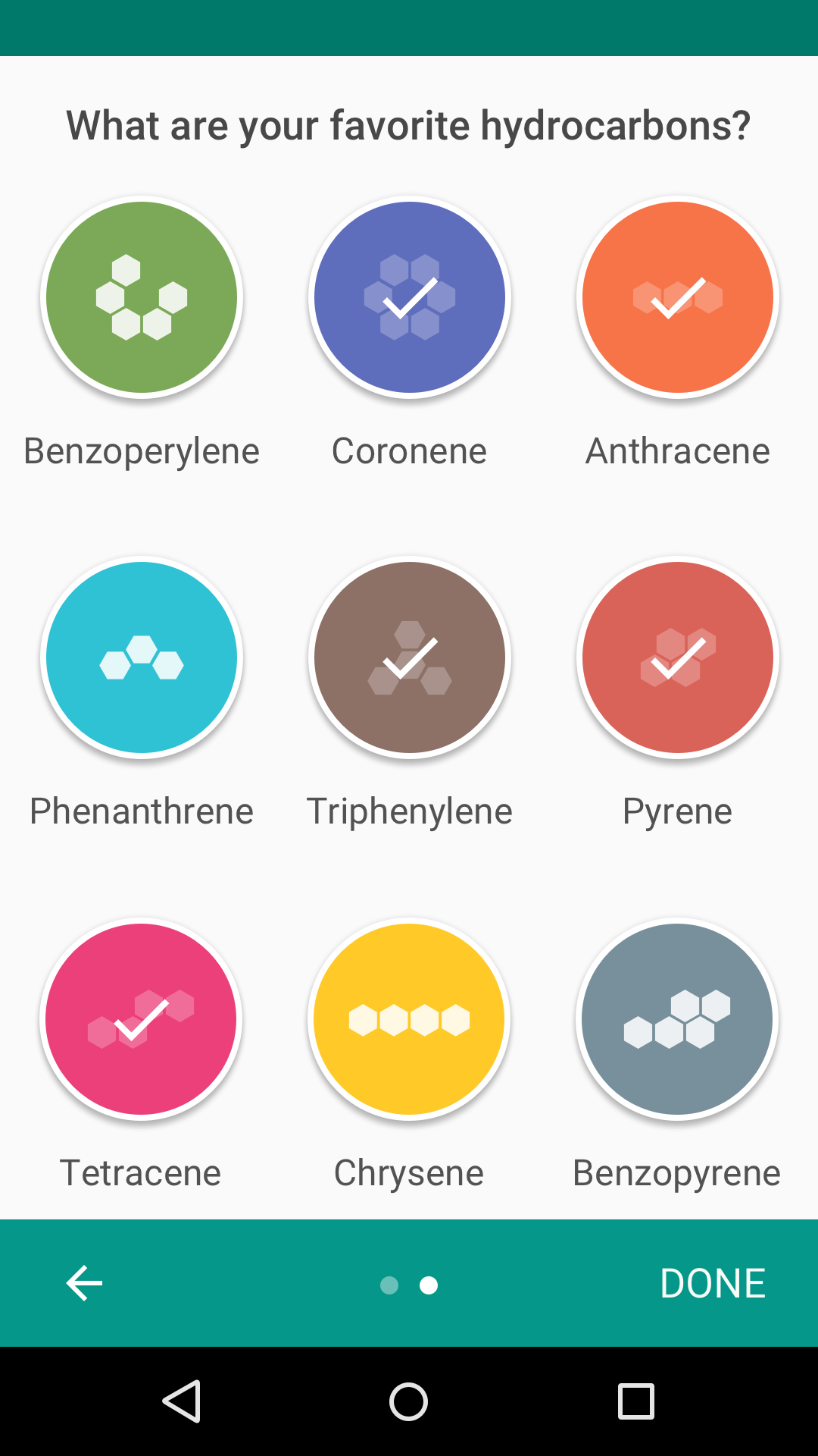 Material Design: Avoid unnecessary user selections at start