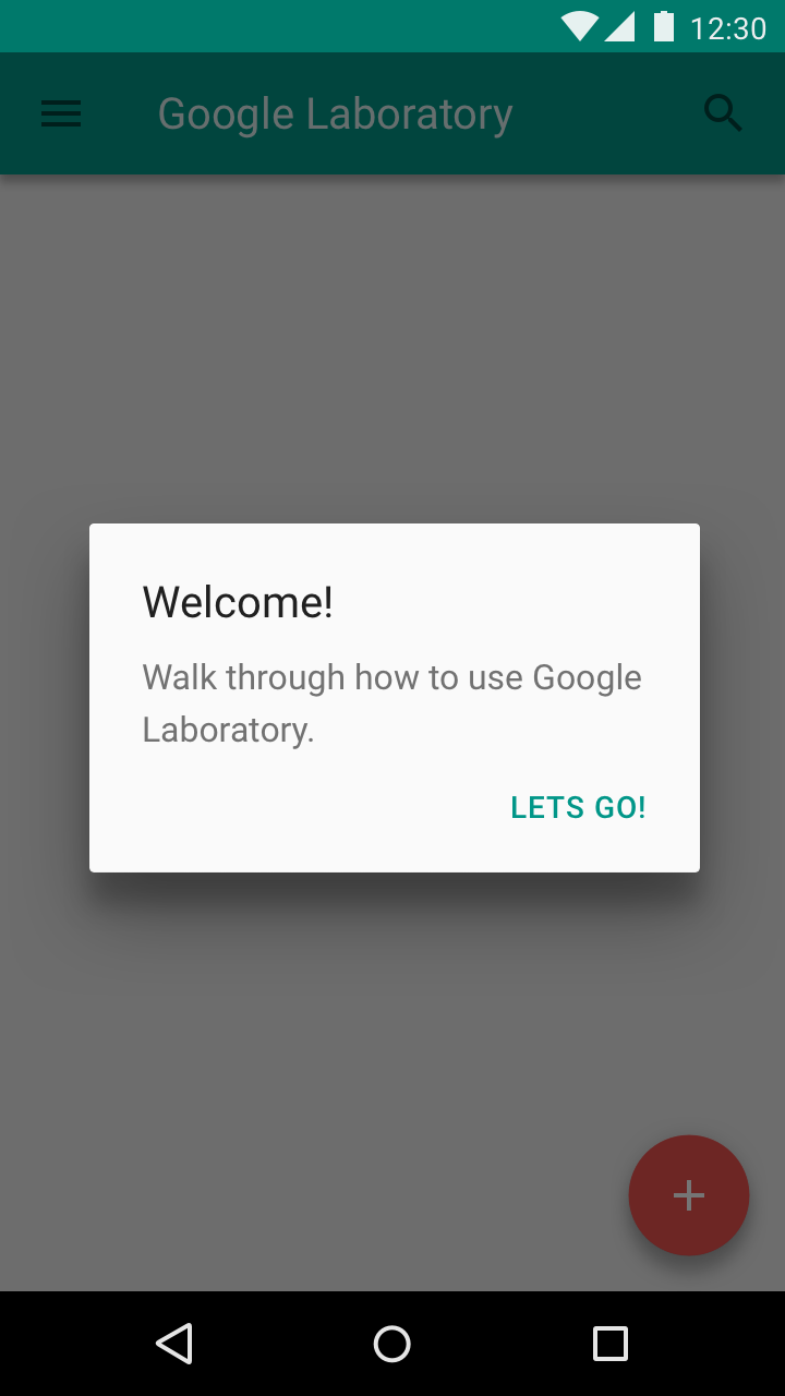 Onboarding with Material Design: Avoid upfront education