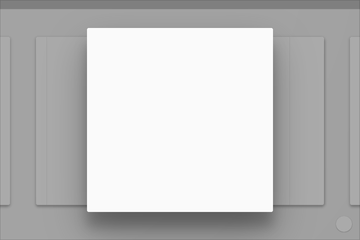 Material Design 中的桌面应用栏详细信息