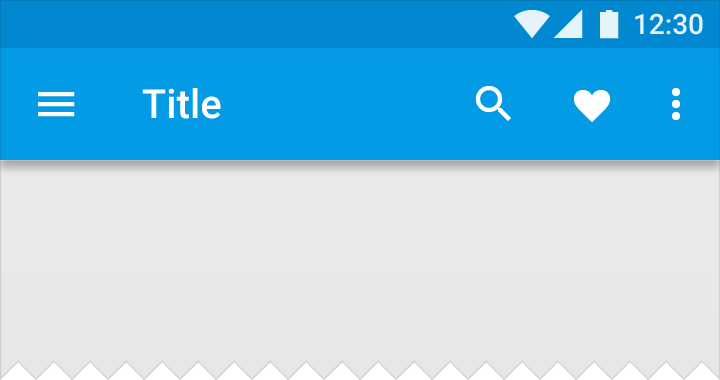 Material Design 中的单一颜色样式