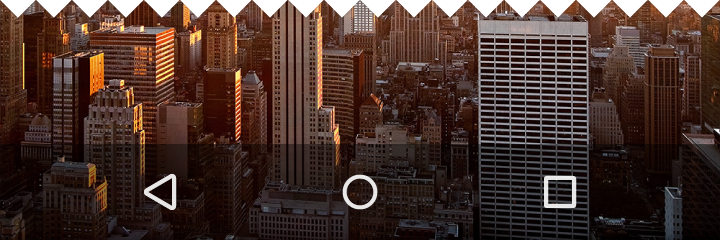 Material Design 中复杂图片上的半透明导航栏