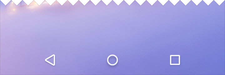 Material Design 中纯色图片上的透明导航栏