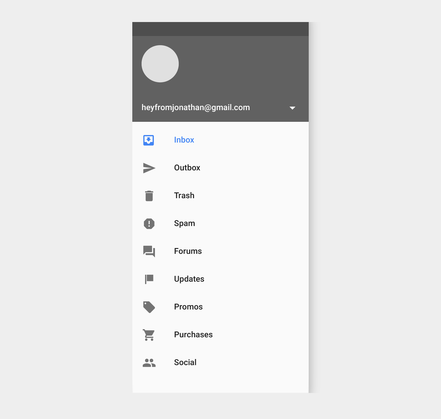 Material Design Nav Drawer & Right drawer shadow