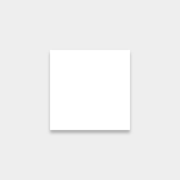 Material Design 中主光源投射的阴影