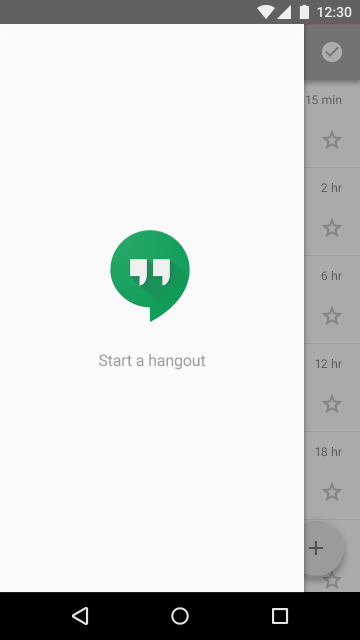 Material Design 中的图像应避免使用鲜明提示文案