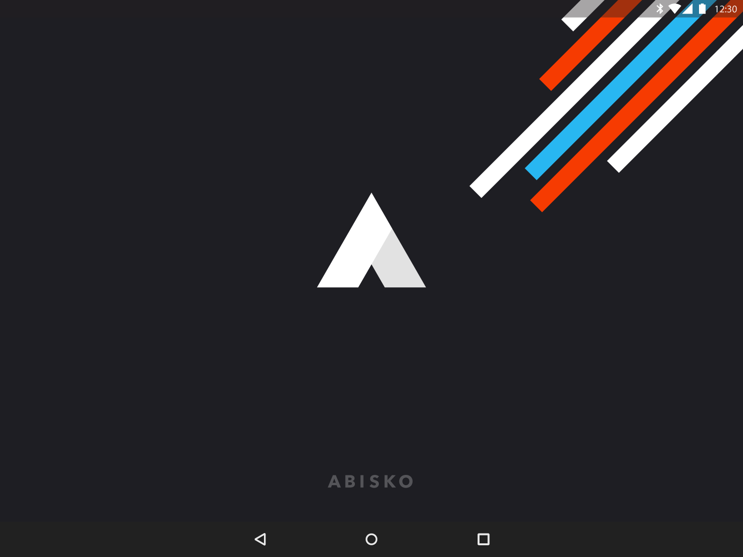 Material Design 中的品牌启动屏幕示例