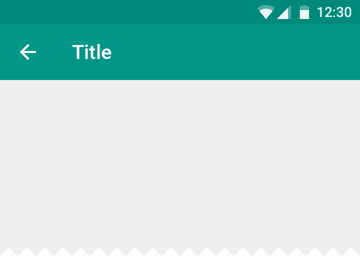Left-aligned titles in Material Design for Android/Web