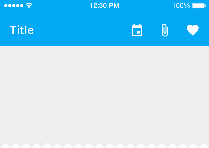 iOS: Left-aligned titles in Material Design action buttons