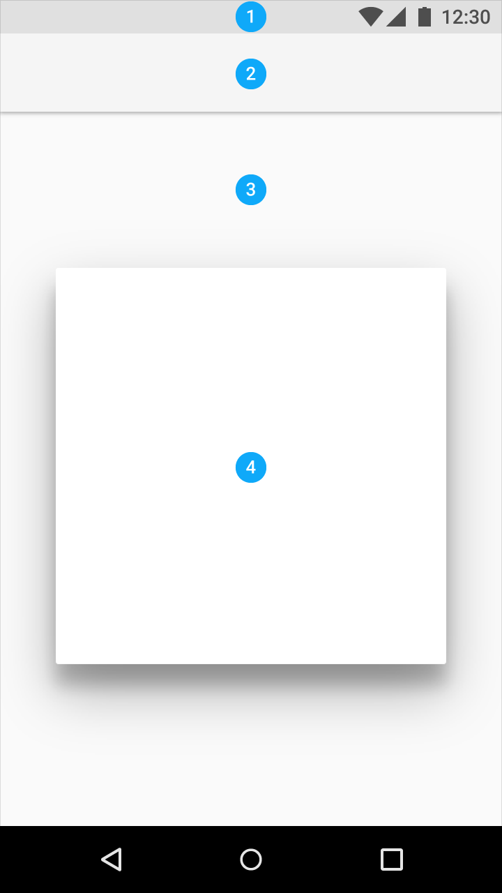 Material Design 界面应用示例