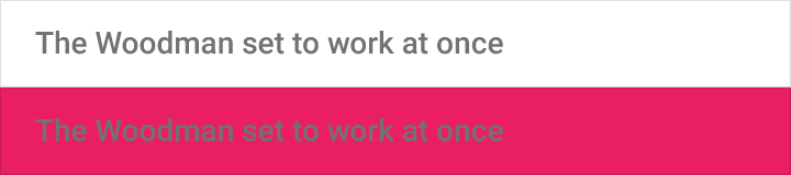 Material Design：使用灰色降低对比度，损害了可读性