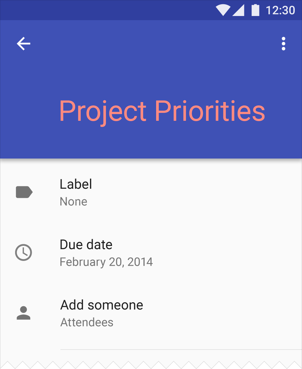 在 Material Design 中使用对比色突出重要文本
