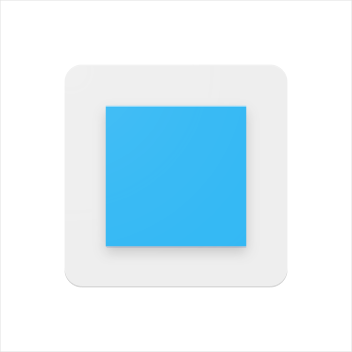 Material Design Product icon anatomy - Material foreground
