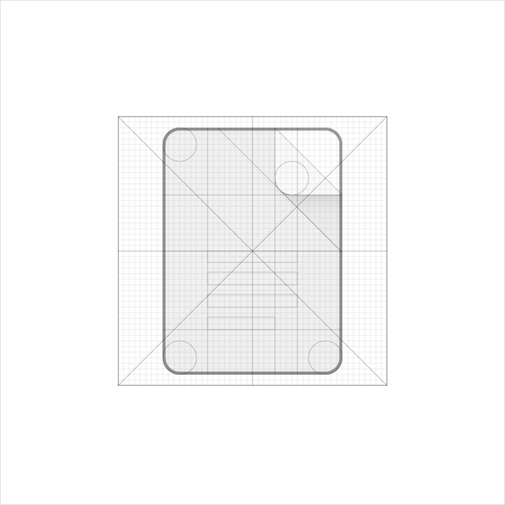Material Design rectangle geometry