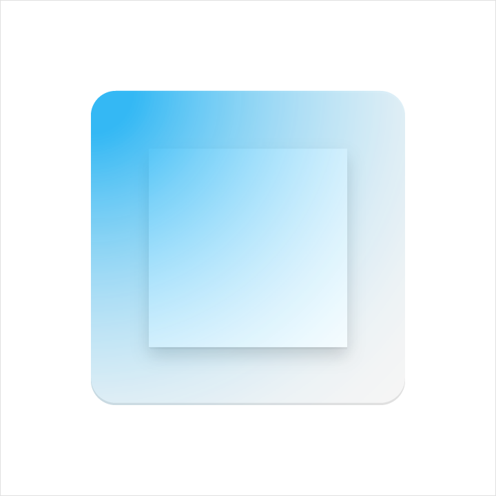 Material Design Product icon Gradient metrics