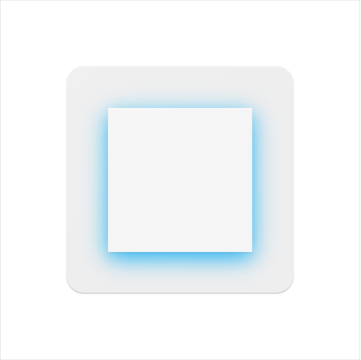 Material Design Product icon drop shadow metrics