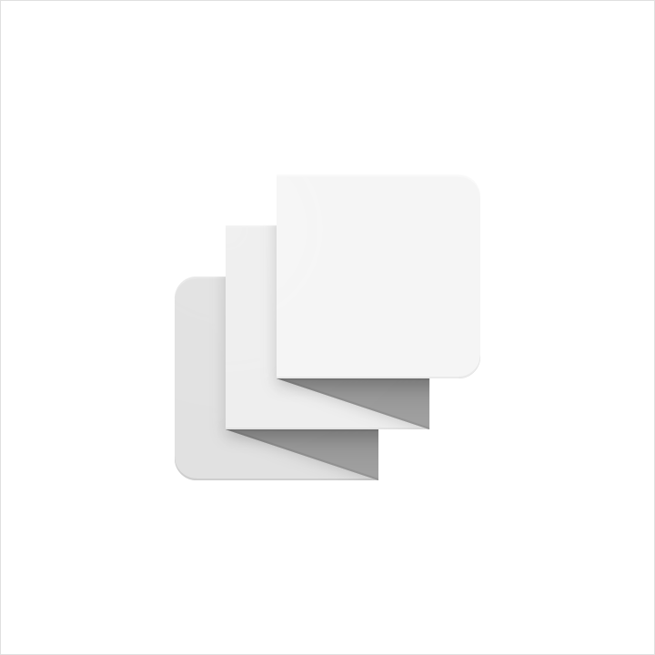In material Design Product icon, don’t exceed more than two accordion folds