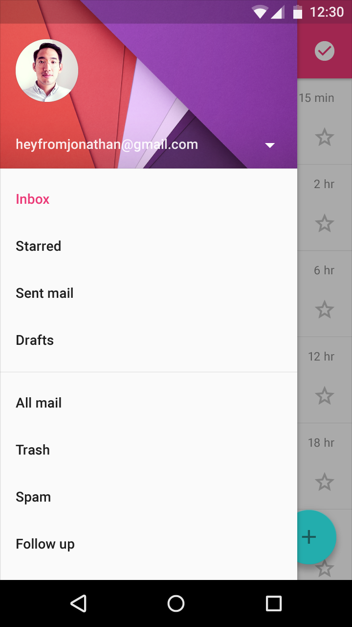 Material Design 中，文本遮罩的不透明度根据内容而定