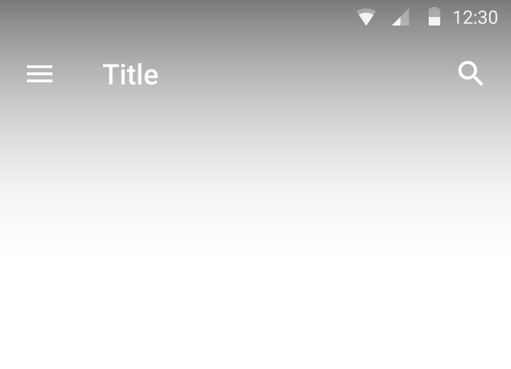 Material Design 中，渐变的文本背景色